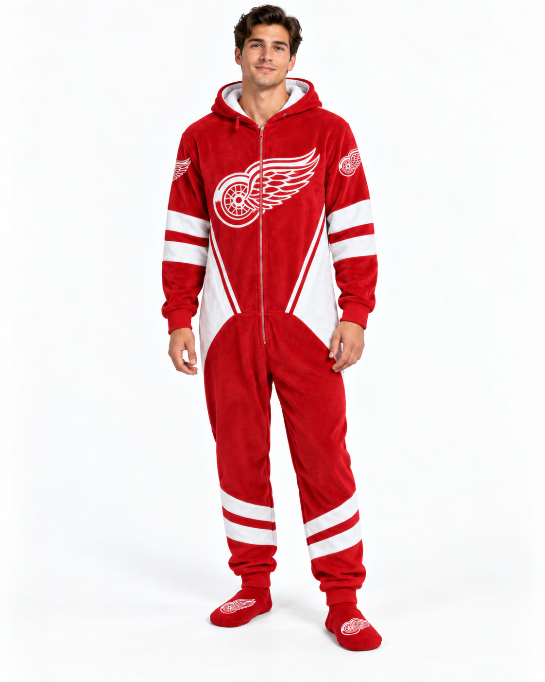 SlapShotSuits Detroit Redwings Onesie