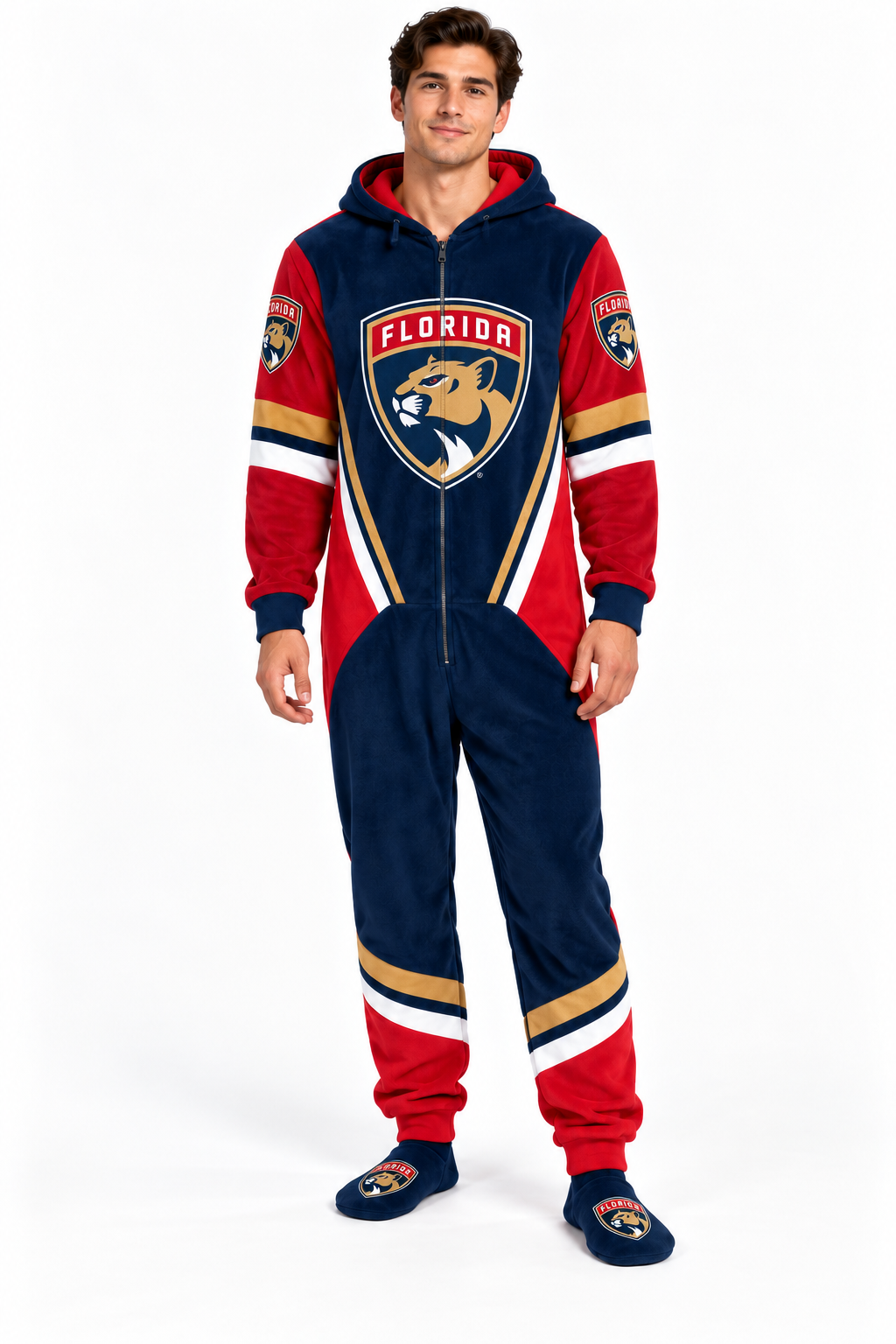 SlapShotSuits Florida Panthers Onesie