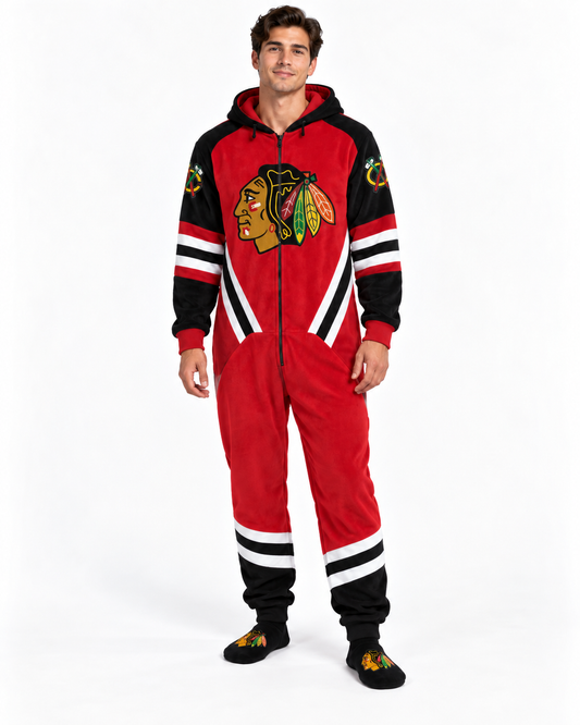 SlapShotSuits Chicago Blackhawks Onesie