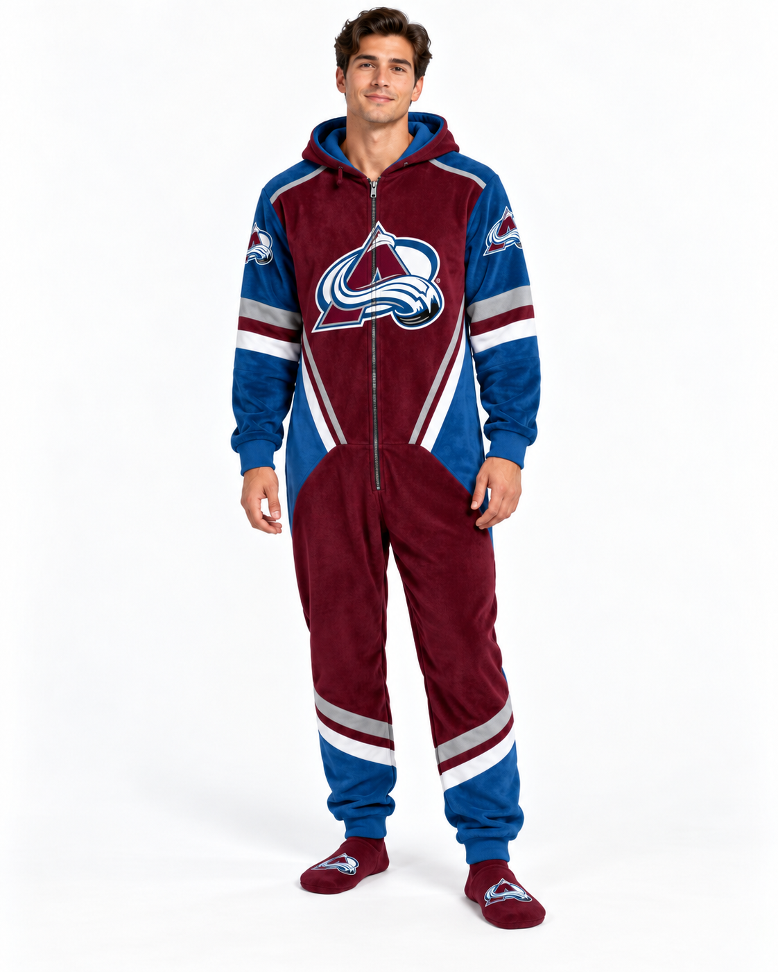 SlapShotSuits Colorado Avalanche Onesie