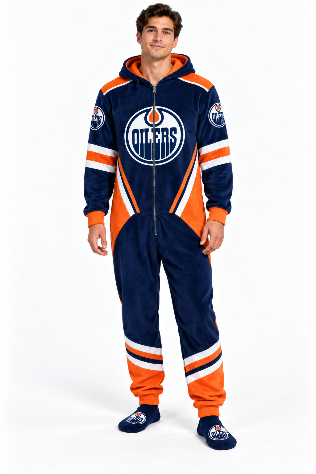 SlapShotSuits Edmonton Oilers Onesie
