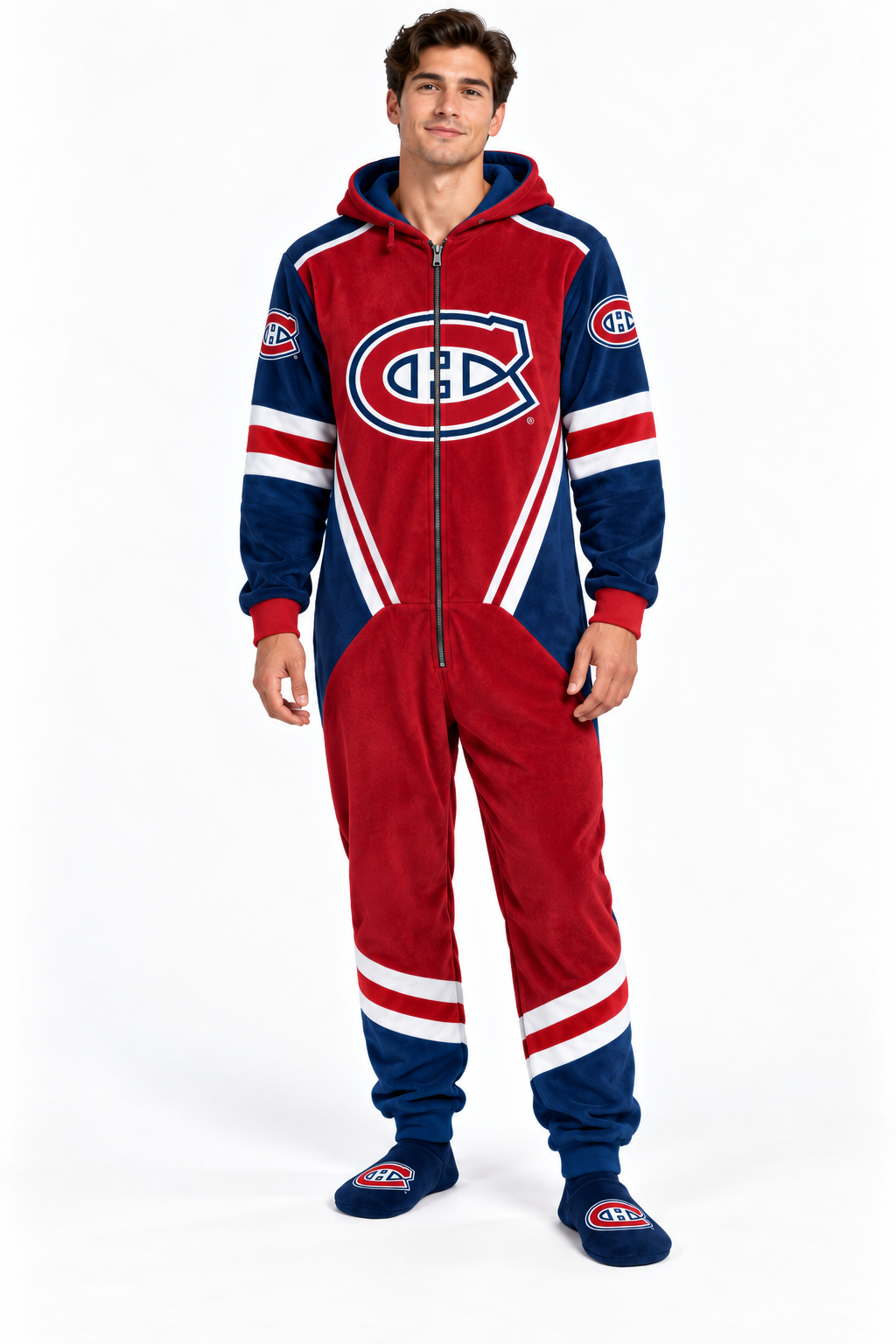 SlapShotSuits Montreal Canadiers Onesie
