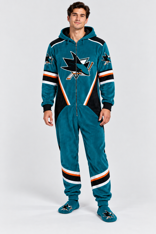 SlapShotSuits San Jose Sharks Onesie