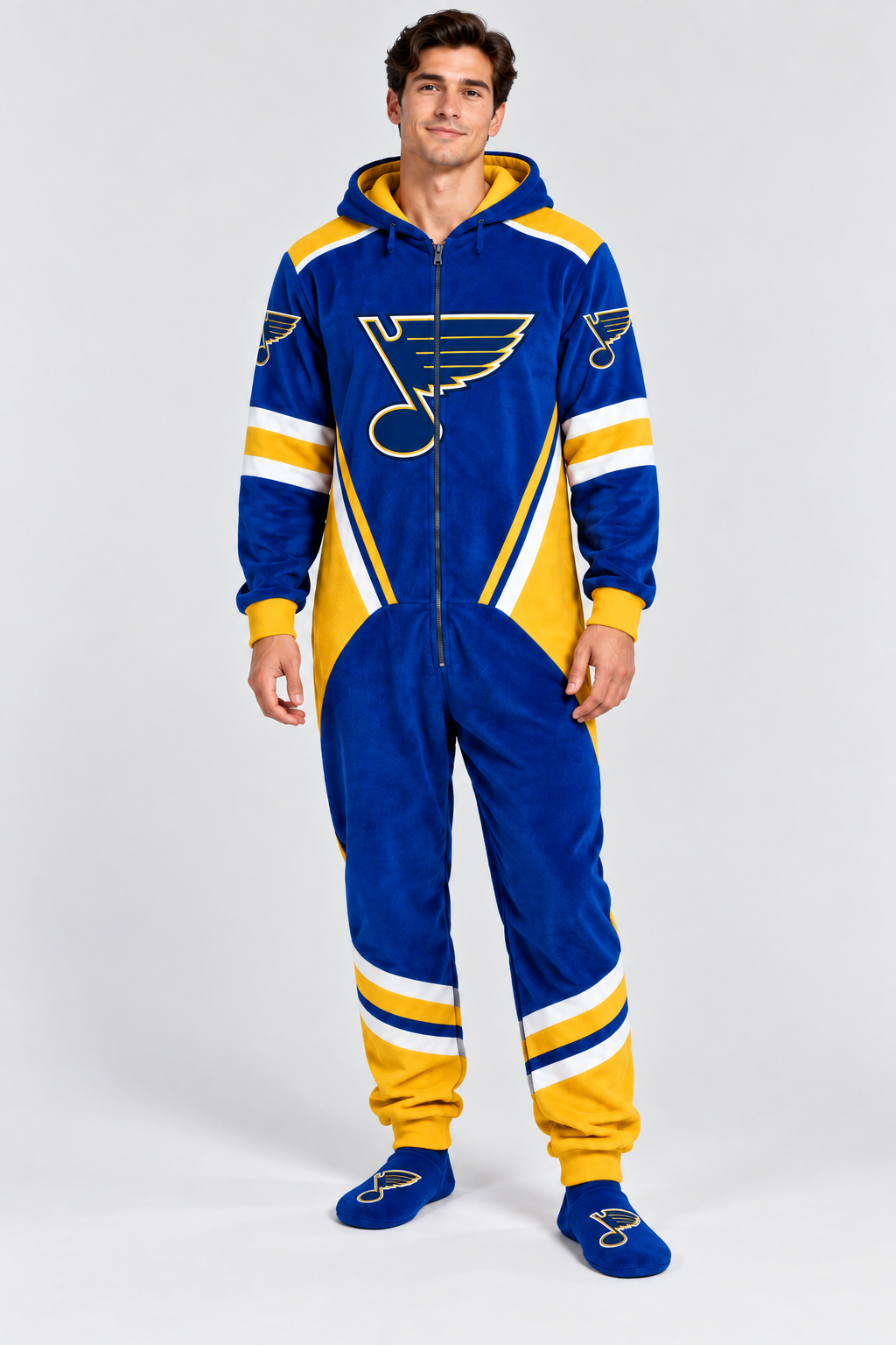 SlapShotSuits Saint Louis Blues Onesie