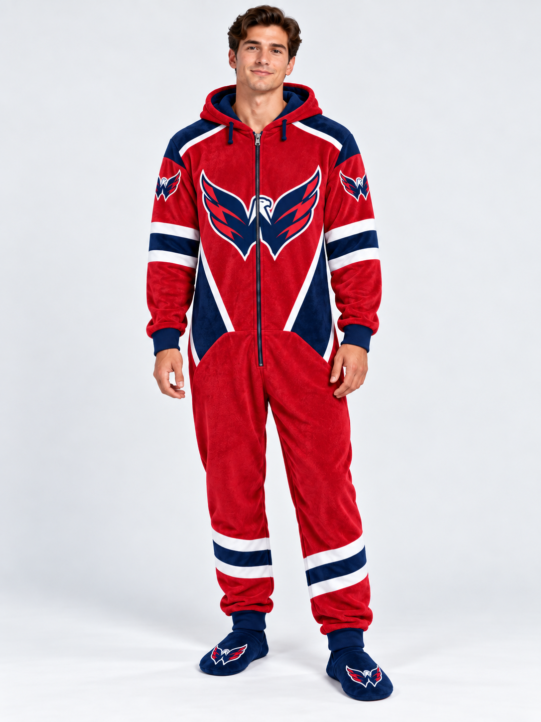 SlapShotSuits Washington Capitals Onesie